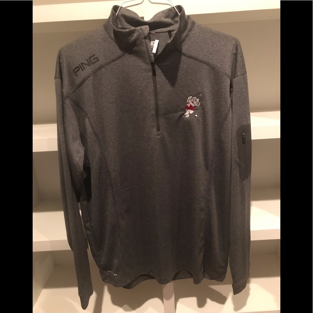 Alabama Golf L limited edition Team issued 1/2 zip